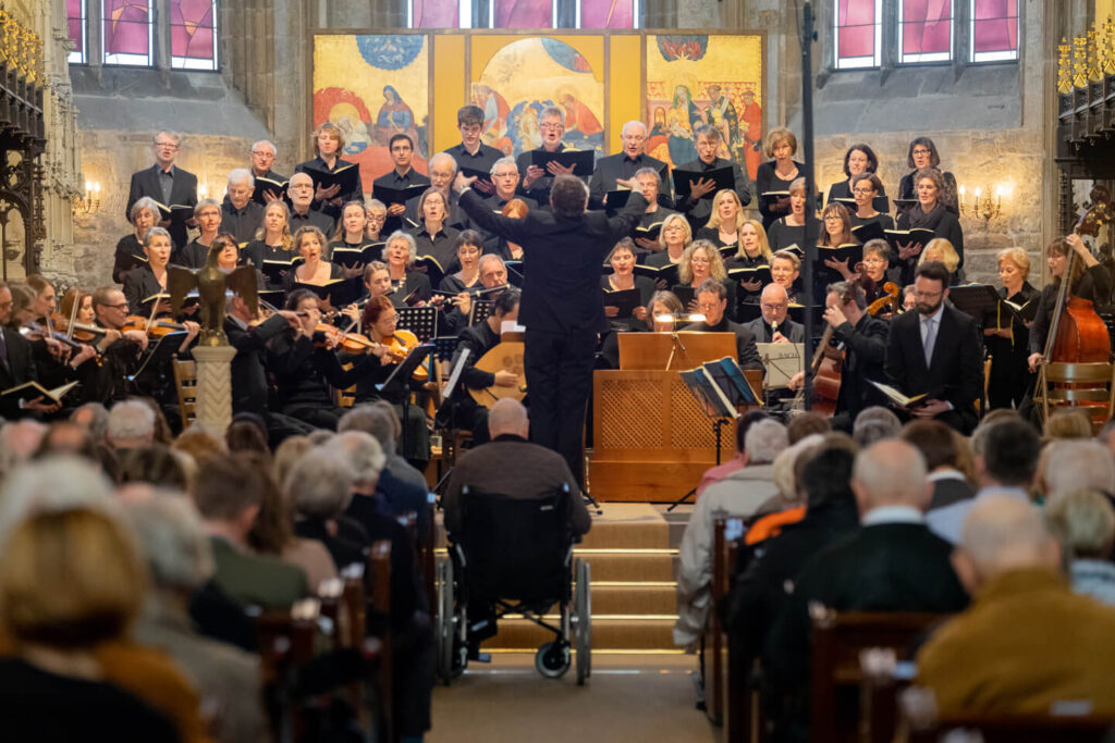 Dortmunder Oratorienchor singt Johannespassion in der St. Marienkirche Dortmund