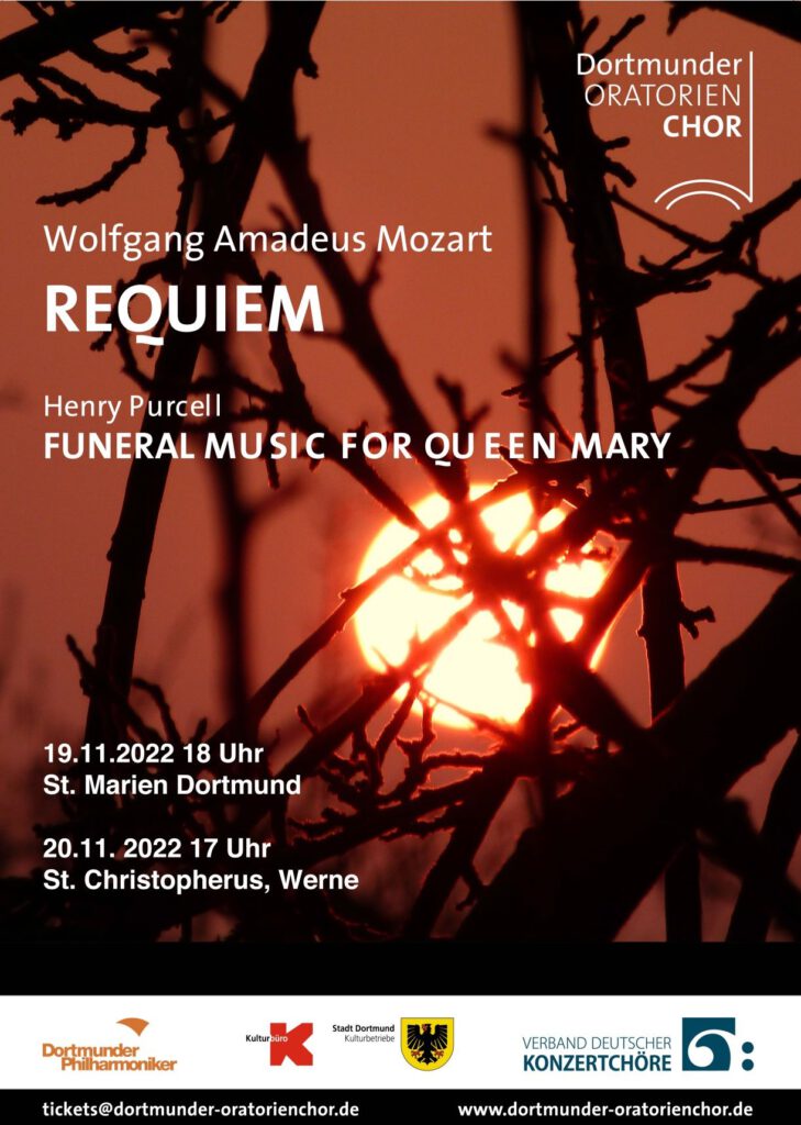 Mozart Requiem Konzert Dortmund Konzert Werne Dortmunder Oratorienchor